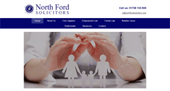 Desktop Screenshot of northfordsolicitors.com